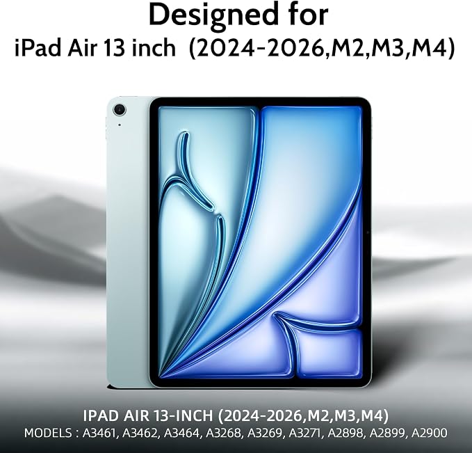 Peslv Privacy Screen Protector for iPad Air 13 Inch, Anti Glare Blue Light Spy - Image 7