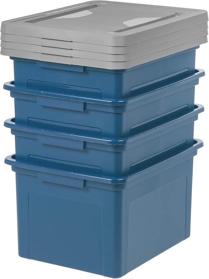 IRIS USA File Box Plastic File Organizer - Image 10