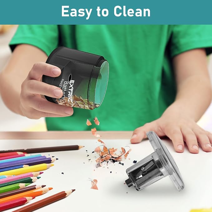 Battery Powered Electric Pencil Sharpener - Image 5