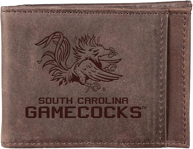 Team Sports America NCAA University of South Carolina Front Pocket Slim Wallet by TeamSportsAmerica