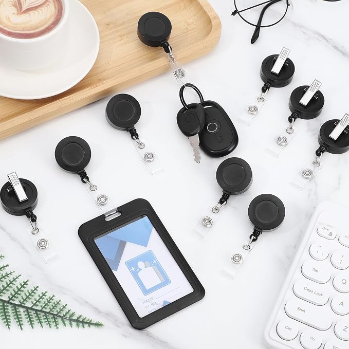 50 Pieces Retractable Badge Reels - Image 5