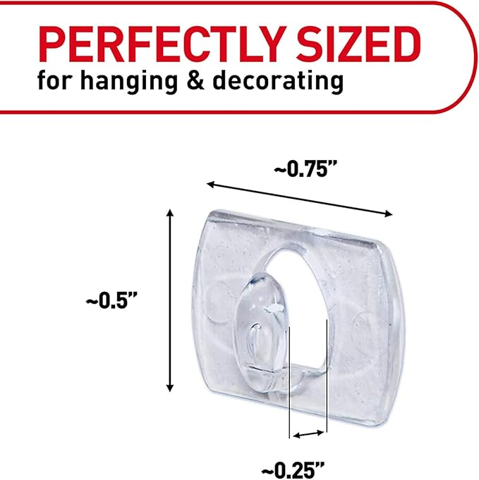 Command Indoor Mini Light Clips, Damage Free Hanging Christmas Lights, Mini - Image 2