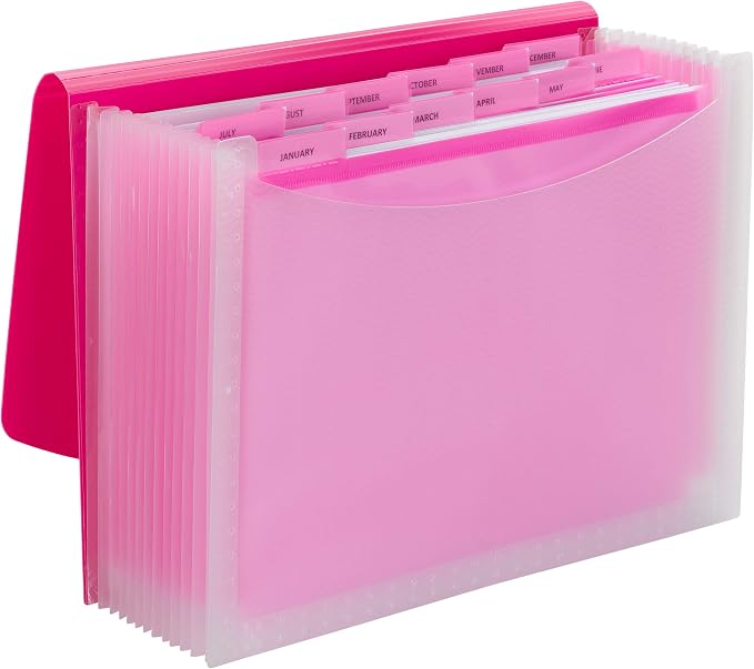 Smead Poly Frequency Expanding File Folders, Flap and Cord Closure, Letter Size - Image 2