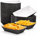 Yinkin 100 Pcs Paper Food Trays Boat 1 lb Disposable Nacho Trays Walking Taco by Yinkin