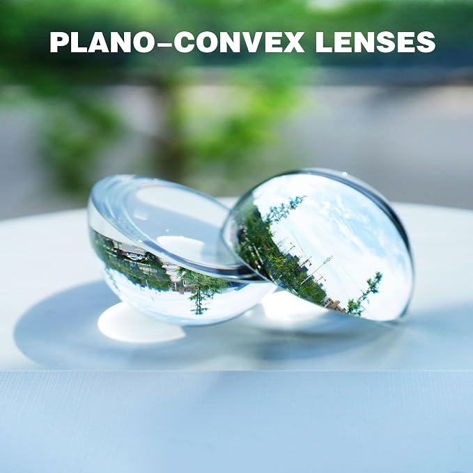 2Pcs 3.1inch Crystal Dome Magnifying Paperweight, Paper Weights - Image 2