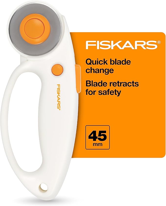 Fiskars 45mm Rotary Cutter for Fabric by Unknown