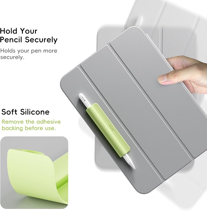 ELETIUO Silicone Pencil Holder Sleeve, Compatible - Image 4