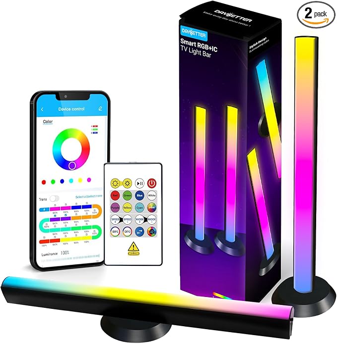 DAYBETTER Smart LED Light Bars, RGB Light Bar, 14 Inches TV Backlights by DAYBETTER