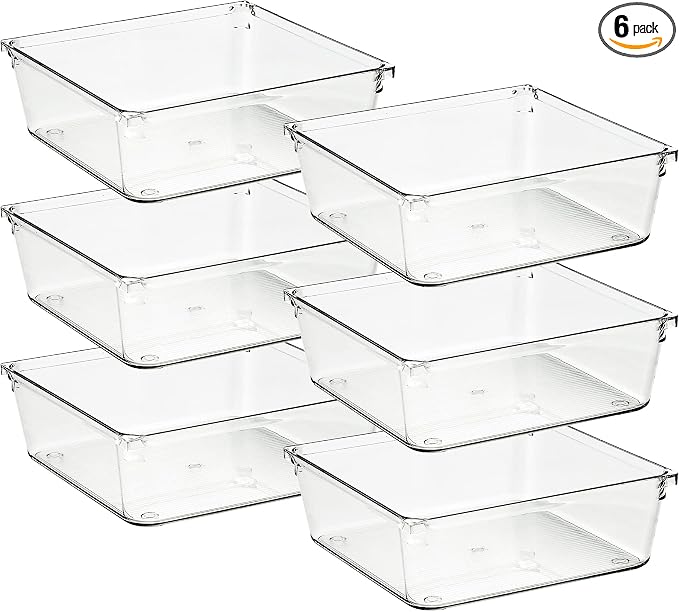 Ravinte 6 Pack Drawer Organizer by Ravinte