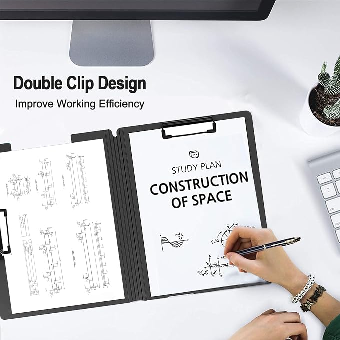 Clipboard Folder, A4 Foldable Clipboards, Office Clipboard Folder - Image 2