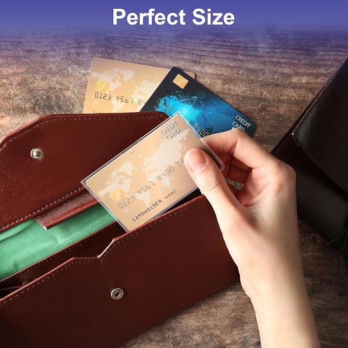 20 Pack Social Security Card Protector Medicare New Credit Card Holder - Image 7