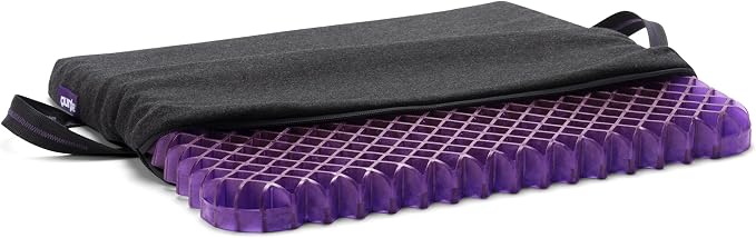 Purple Simply Seat Cushion, Lightweight 1.25" Low-Profile Gel Seat Cushion | by Unknown