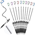 Lewtemi 10 Sets 24 Inch Pen Leash Pen Silicone Lanyard Holder by Lewtemi