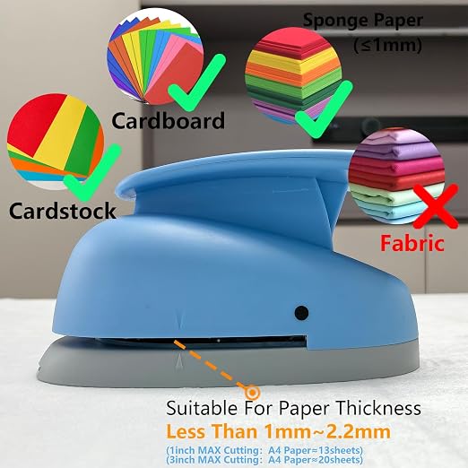 Circle Punch, Paper Punch, 3/4 inch Circle Hole Punch Cutters - Image 4