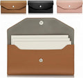 Frienda 3 Pieces Leather Cash Envelopes Wallet Budget Envelope Wallet Bag by Frienda