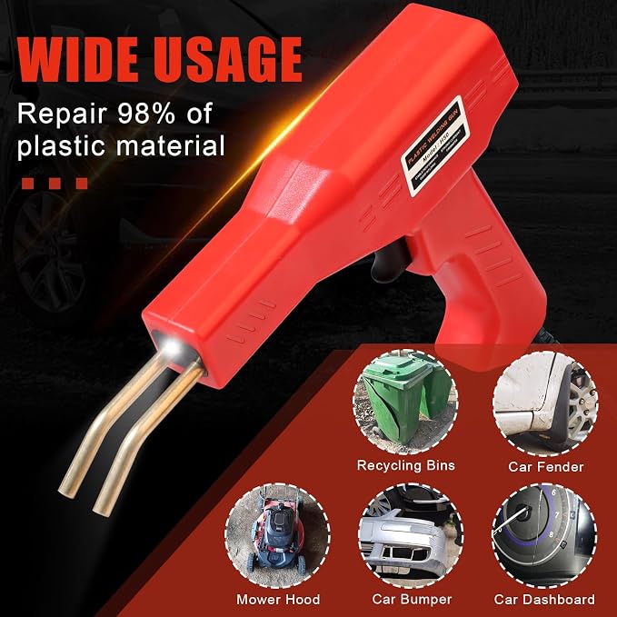 ATOLS Upgraded Plastic Welder, Pure Copper Transformer, Rapid Heating, Plastic - Image 4