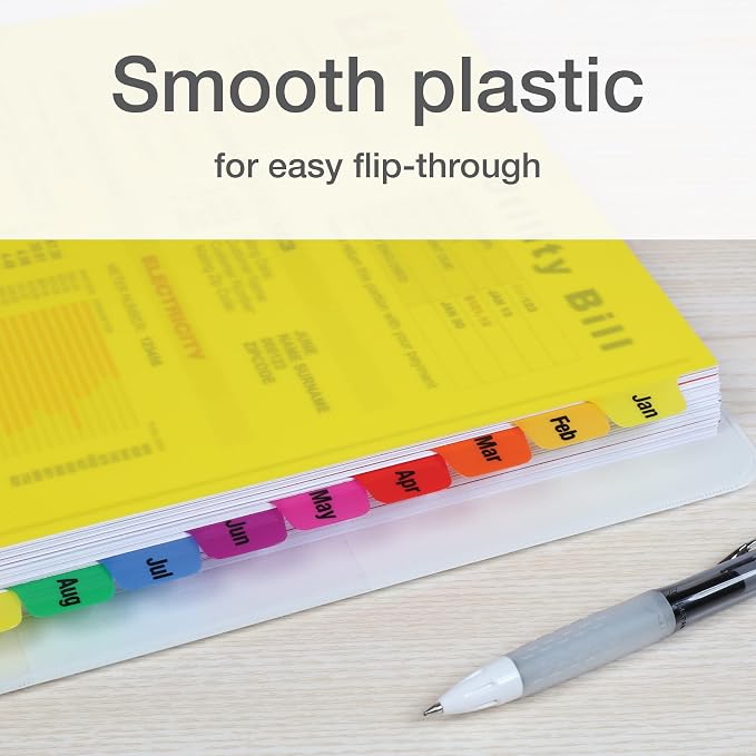 Oxford Plastic Monthly Dividers - Image 5