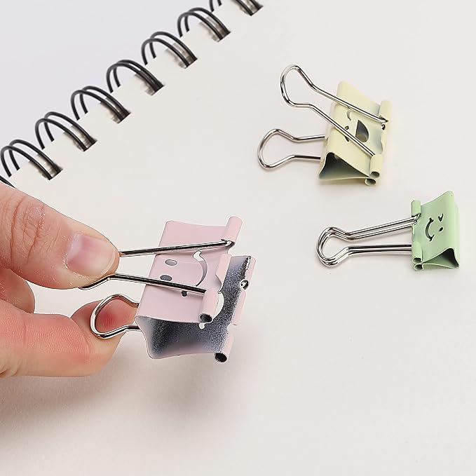 Mr. Pen- Cute Binder Clips, Bulk Paper Clamps - Image 8