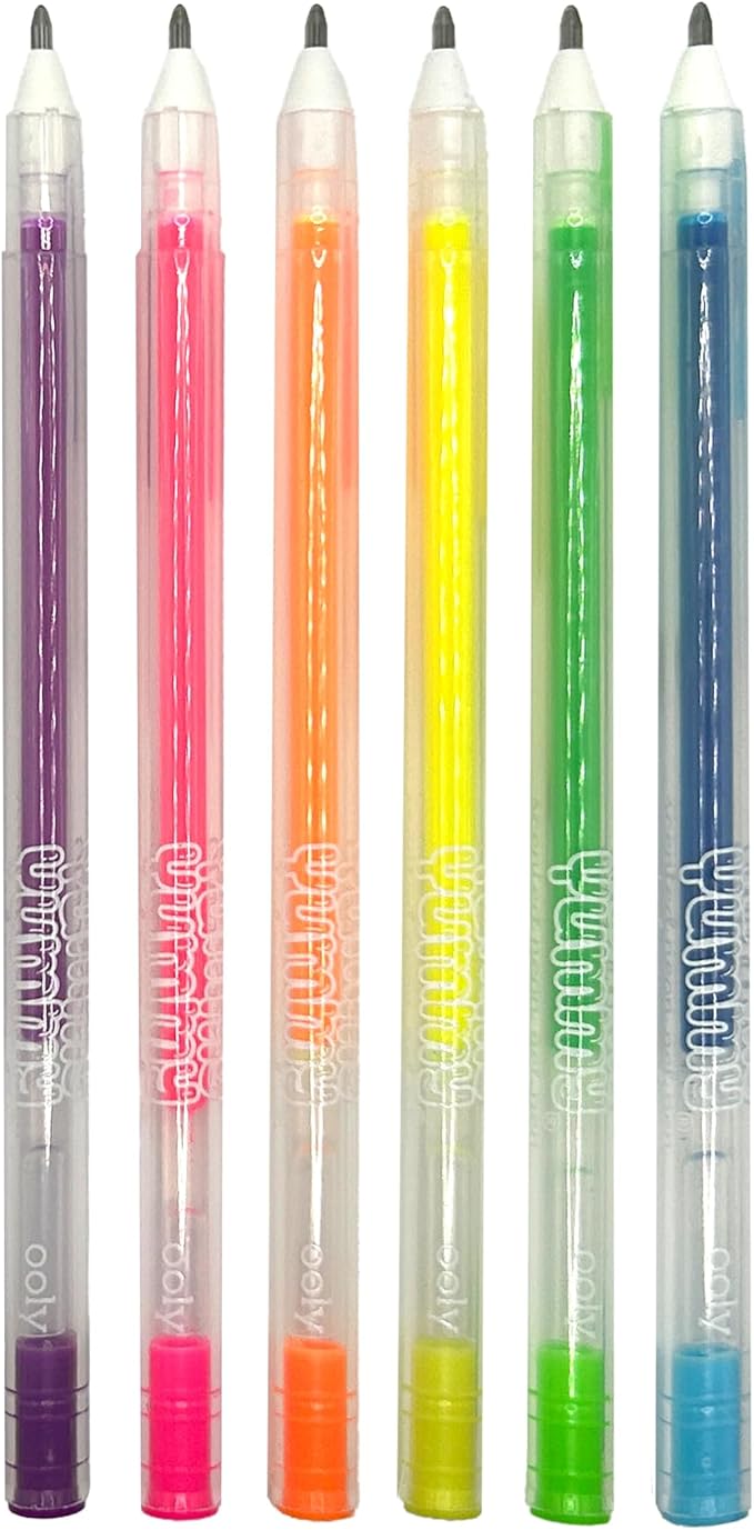 Ooly Yummy Yummy Scented Gel Pens Neon Set of 6 - Image 4