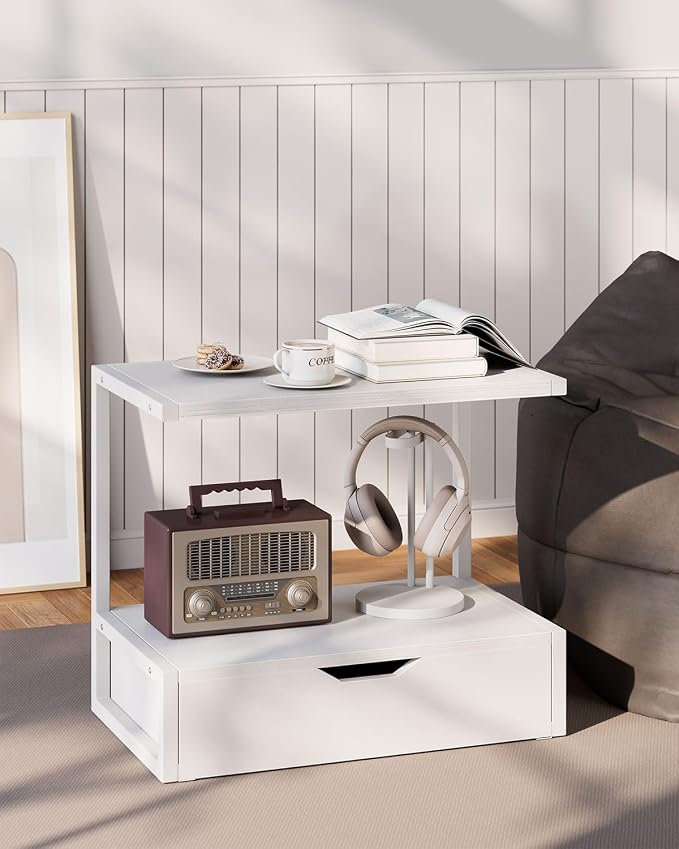 IBUYKE 2 Tier Desktop Printer Stand, Printer Table - Image 7
