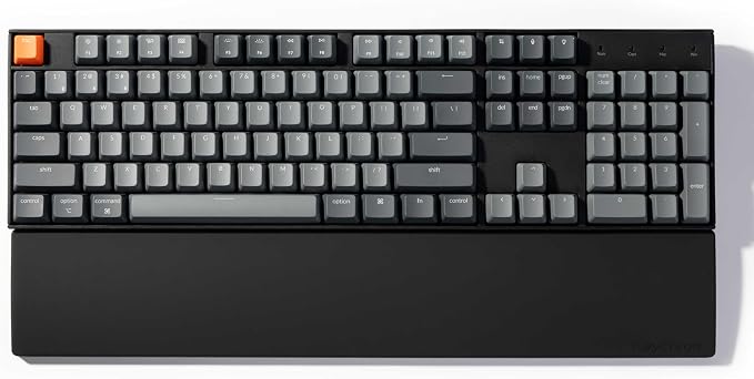 Ergonomic Silicone Wrist Rest for Keychron K10 / K10 Version 2 / C2 / C2 Pro by Keychron