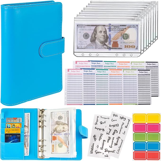 NICOOTH Budget Binder A6 Money Saving Binder by NICOOTH