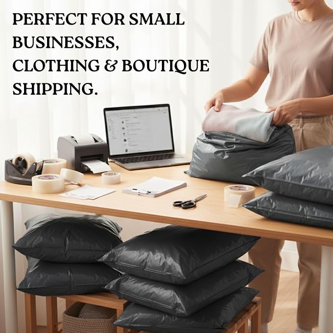 5 Large Shipping Bags 17x24 | Jumbo Poly Mailers - Image 8