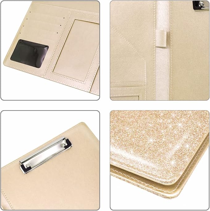 Glitter Portfolio Case, Bling Padfolio Cover - Image 3