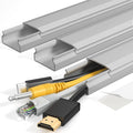 Yecaye TV Cord Hider, 42In Large Cable Hider Grey, Wire Covers by Yecaye