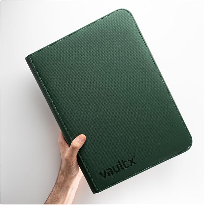 Vault X 9 Pocket Zip Binder, 360 Cards, Exo-Tec Material, 20 Side-Loading Pages - Image 7