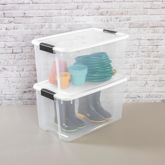 Sterilite 4 Pack Ultra Latching Box, Storage Bins - Image 8