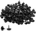 Bivethoi 220 Pcs Black Upholstery Tacks, 1/3 Inch Metal Round Head Thumb Tacks by Bivethoi
