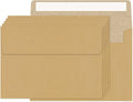 100 Packs Kraft 4x6 Envelopes for Invitation Card, A6 Small Envelopes Self Seal by Ouzoustate