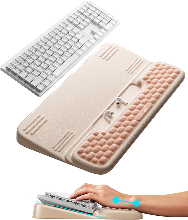 Vaydeer Keyboard Stand with Wrist Rest, Gaming Wrist Support Pad, Ergonomic by Vaydeer
