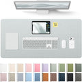 YSAGi Leather Desk Pad Protector, Office Desk Mat, Large Mouse Pad, Non-Slip PU by YSAGi