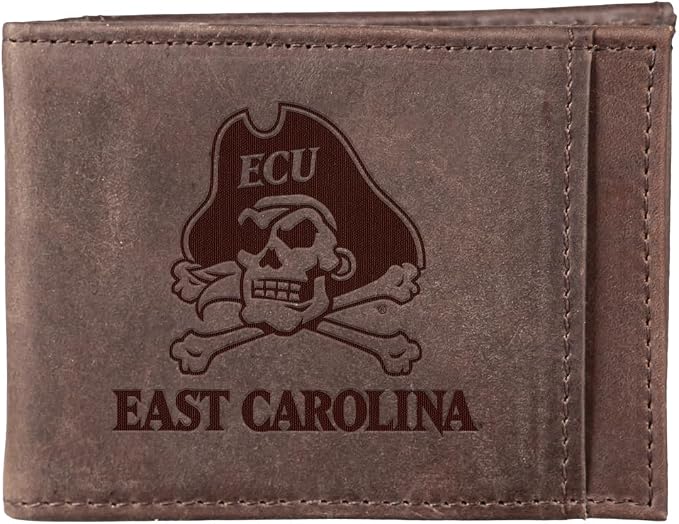 Team Sports America NCAA East Carolina University Front Pocket Slim Wallet by TeamSportsAmerica
