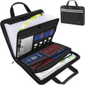 Accordion File Organizer with Lock, Fireproof Expanding File Folders with 13 by JALIELL