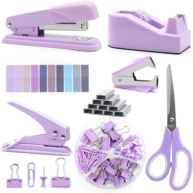 Sportsvoutdoors Purple Desk Accessories and Office Supplies by sportsvoutdoors