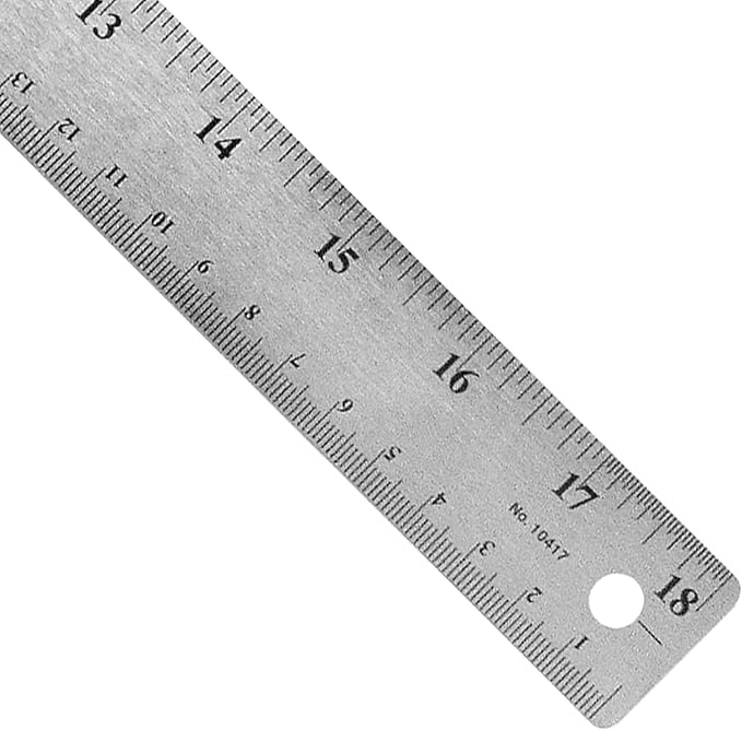 Westcott Stainless Steel Ruler Set - Image 3