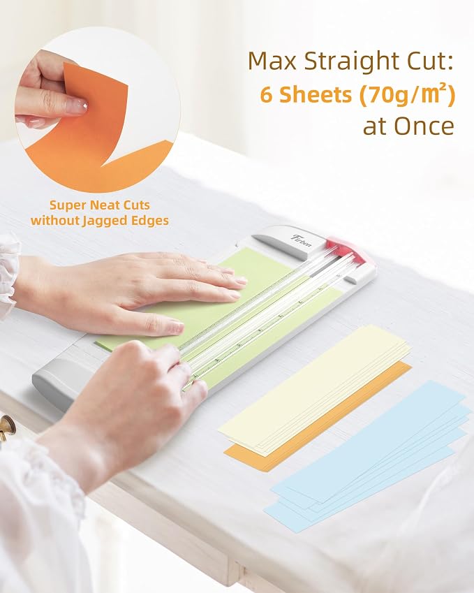 Firbon 3-in-1 Paper Cutter, Scoring & Perforating Blades - Image 4