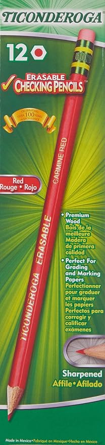 Ticonderoga Erasable Checking Pencils - Image 2