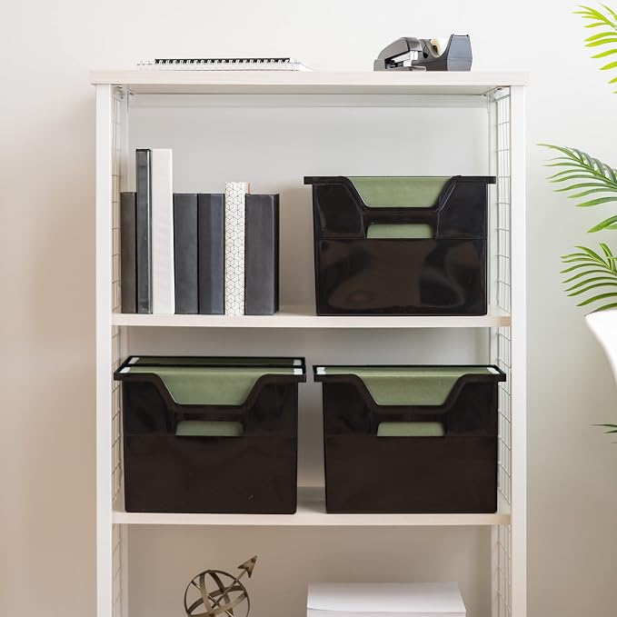 IRIS USA Medium Portable Desktop File Box - Image 4