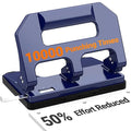 AFMAT Heavy Duty 3 Hole Punch, 3 Hole Puncher by AFMAT