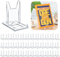 36 Pack 5.91 inch Acrylic Book Stand by Memorywuu