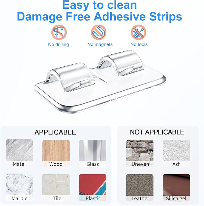 Hetyue Hooks for Outdoor String Lights Clips: 26Pcs Heavy Duty Light Hook - Image 4