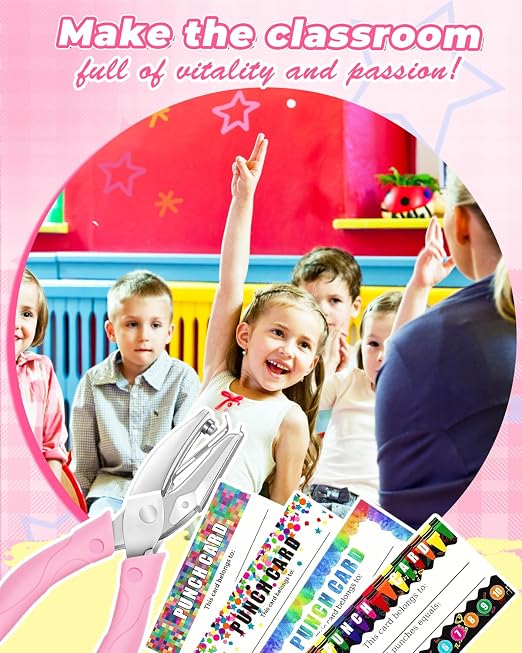 UCEC 200 Pieces Punch Cards for Classroom - Image 7