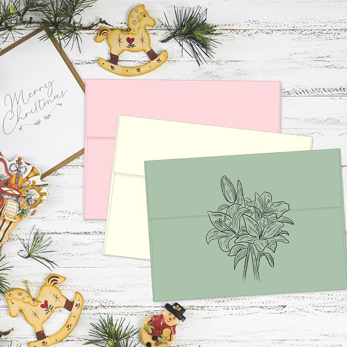 100 Packs 5x7 Cream Envelopes, A7 Envelopes - Image 7