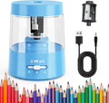 ZMOL Colored Pencil Electric Sharpener, Auto Stop, Plug-in Small Electric by ZMOL