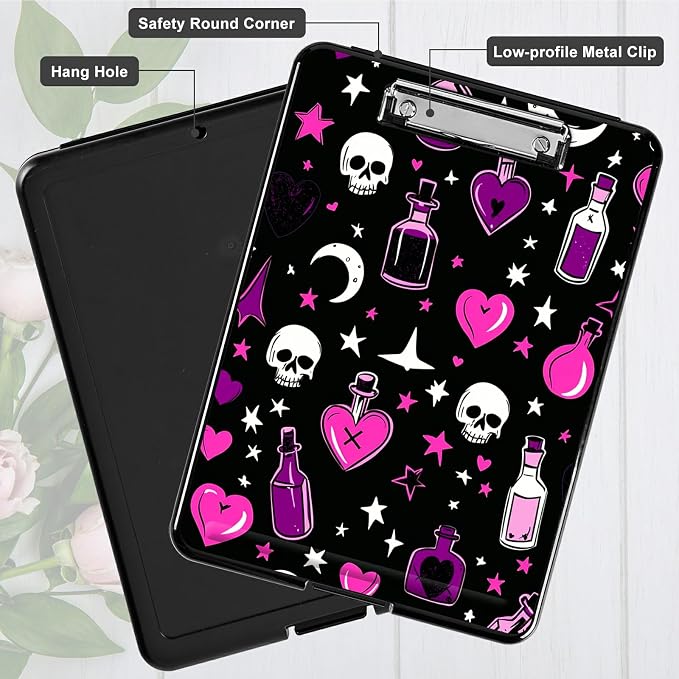 Purple Heart Wishing Bottle Clipboard - Image 5