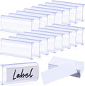 Yulejo 100 Pcs Plastic Wire Shelf Label Holders by Yulejo